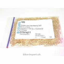 DT Swiss Kleinteile Speichenkopfunterlegscheiben / Innendurchmesser 2.5mm