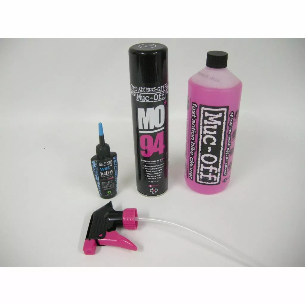 Muc-Off Wash, Protect And Lube Kit 3 Muc-Off Wash, Protect And Lube Kit