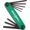 Park Tool TWS-2 Fold-Up Torx Wrench T7,T9,T10,T15,T20,T27,T30,T40 -Werkstatt Verkäufe WRZ PtTWS 2 il